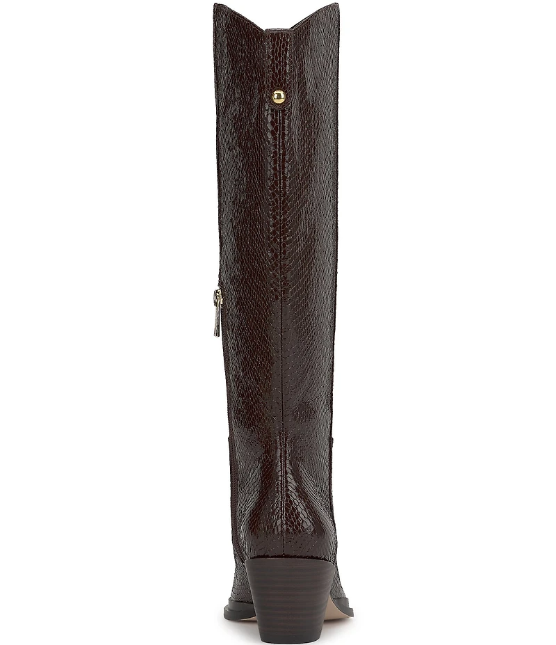Jessica Simpson Hemmia Embossed Knee High Boots