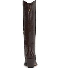 Jessica Simpson Hemmia Embossed Knee High Boots