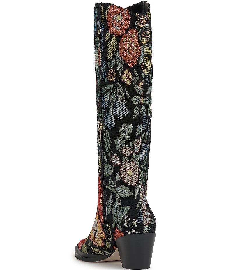 Jessica Simpson Hemmia Floral Tall Boots