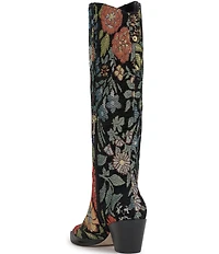Jessica Simpson Hemmia Floral Tall Boots