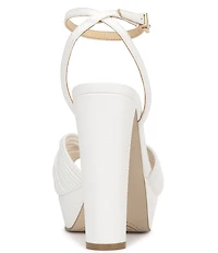 Jessica Simpson Immie Embossed Platform Dress Sandals