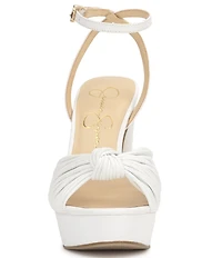 Jessica Simpson Immie Embossed Platform Dress Sandals