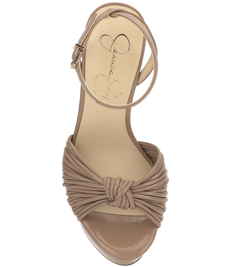 Jessica Simpson Immie Ankle Strap Platform Dress Sandals