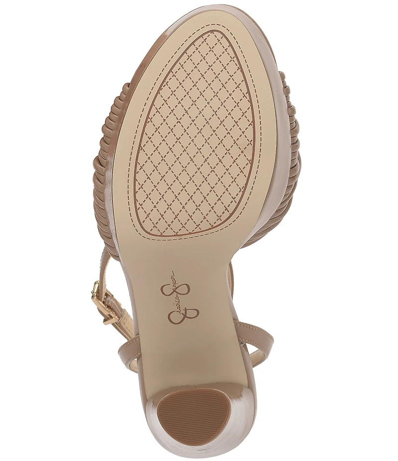Jessica Simpson Immie Ankle Strap Platform Dress Sandals