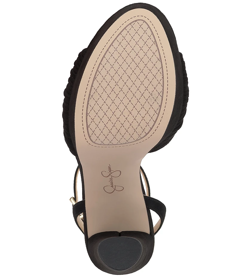 Jessica Simpson Immie Ankle Strap Platform Dress Sandals