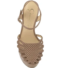 Jessica Simpson Inaia Braided Platform Pumps