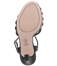 Jessica Simpson Inaia Braided Embossed Platform Pumps