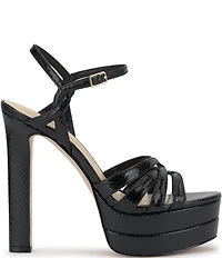 Jessica Simpson Itzari Embossed Double Platform Dress Sandals