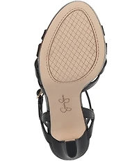 Jessica Simpson Itzari Embossed Double Platform Dress Sandals