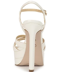 Jessica Simpson Itzari Patent Double Platform Dress Sandals