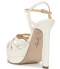 Jessica Simpson Itzari Patent Double Platform Dress Sandals