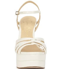 Jessica Simpson Itzari Patent Double Platform Dress Sandals