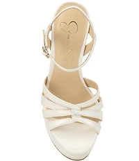 Jessica Simpson Itzari Patent Double Platform Dress Sandals