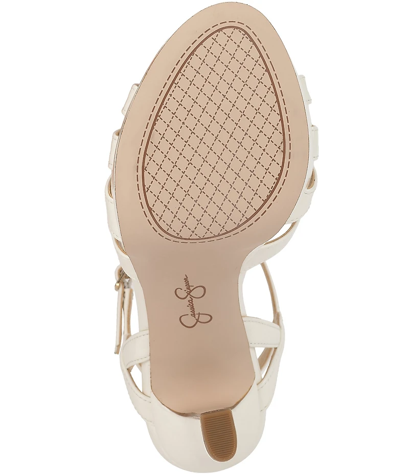 Jessica Simpson Itzari Patent Double Platform Dress Sandals