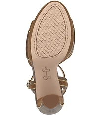 Jessica Simpson Ivrae Embossed Platform Dress Sandals