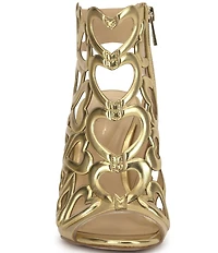Jessica Simpson Jalina Caged Heart Cut Out Dress Sandals