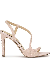 Jessica Simpson Jaycin Pearl Embellished Slingback Dress Sandals