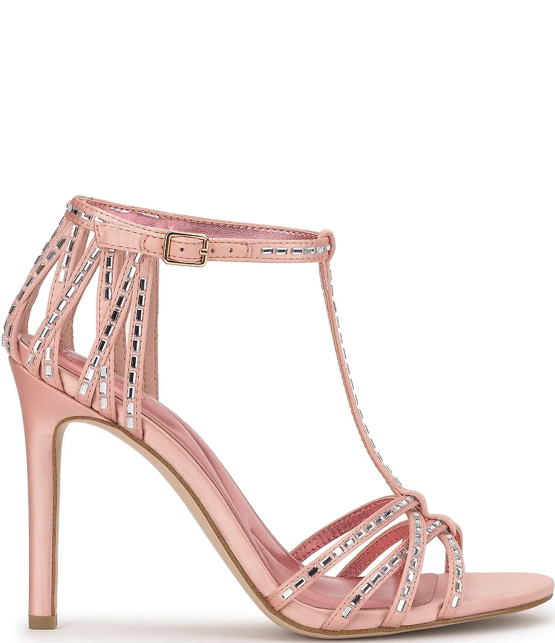 Jessica Simpson Jivira Embellished T-Strap Dress Sandals