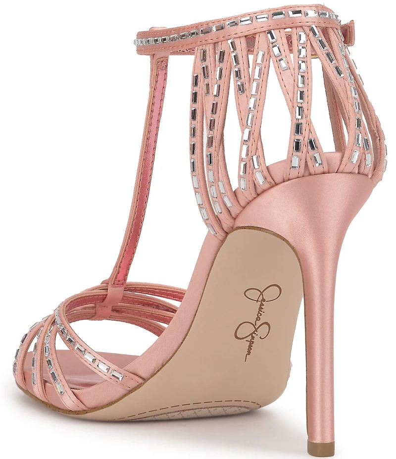 Jessica Simpson Jivira Embellished T-Strap Dress Sandals