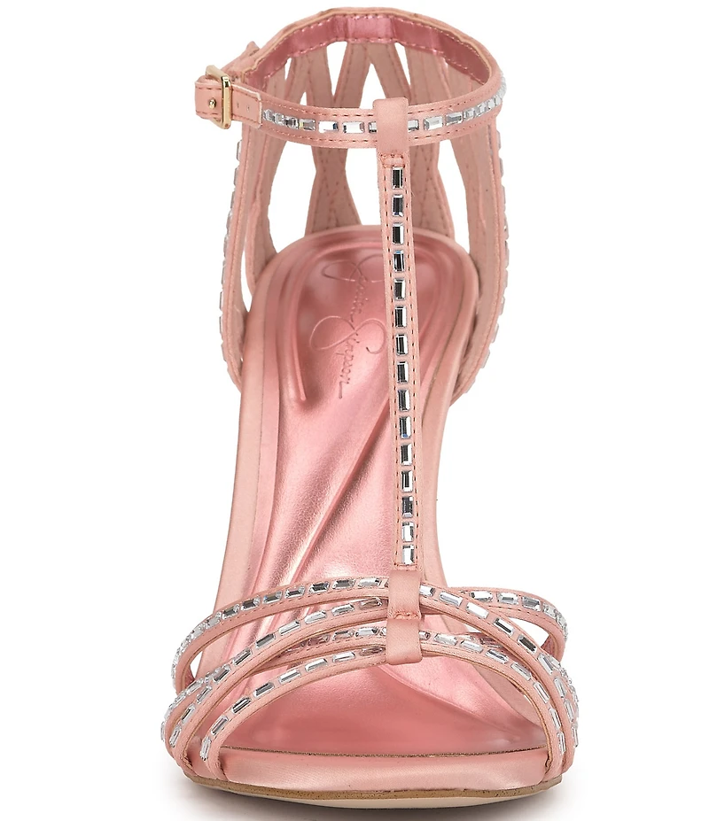 Jessica Simpson Jivira Embellished T-Strap Dress Sandals