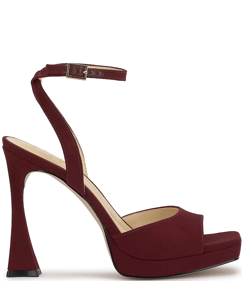 Jessica Simpson Jixte Sculptural Ankle Wrap Platform Dress Sandals
