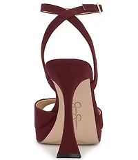 Jessica Simpson Jixte Sculptural Ankle Wrap Platform Dress Sandals