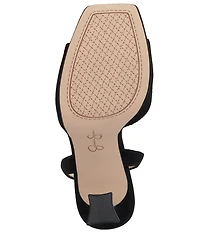 Jessica Simpson Jixte Suede Sculptural Ankle Wrap Platform Dress Sandals