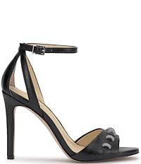 Jessica Simpson Juminee Leather Ornamented Dress Sandals