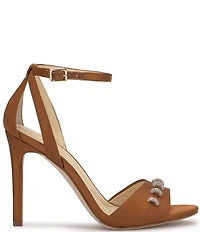 Jessica Simpson Juminee Satin Ornamented Dress Sandals