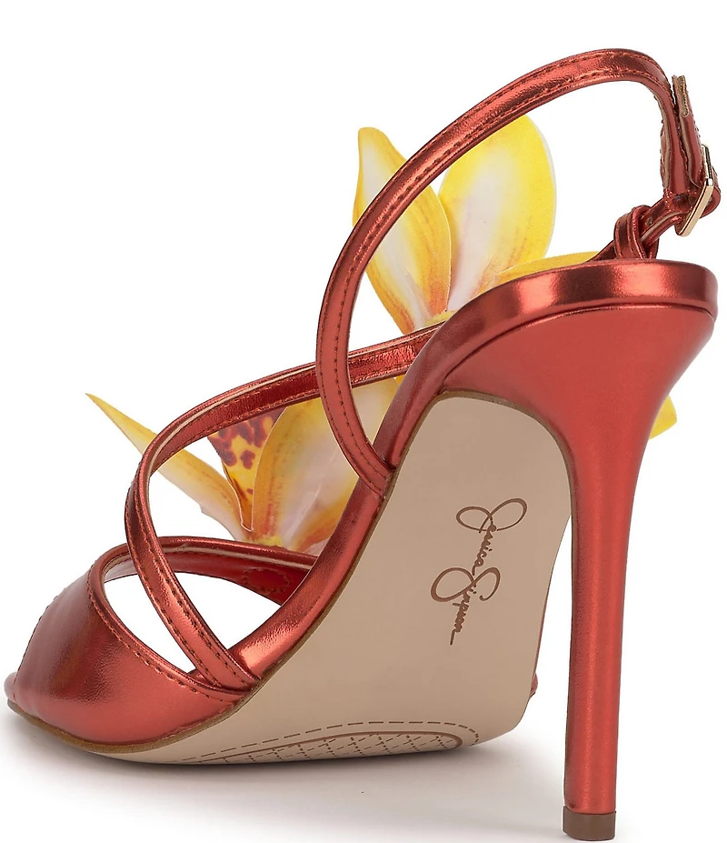 Jessica Simpson Jylia 3D Flower Dress Sandals