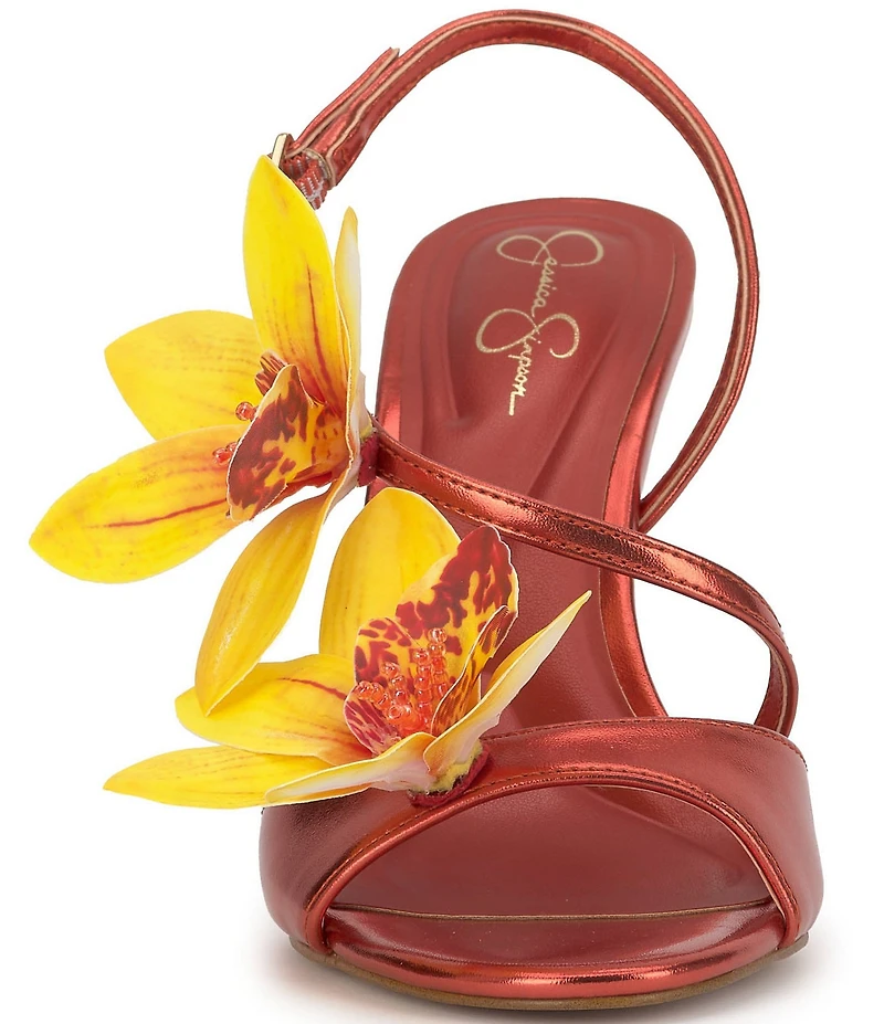 Jessica Simpson Jylia 3D Flower Dress Sandals