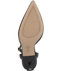 Jessica Simpson Kalynia Embossed Ankle Strap Pumps