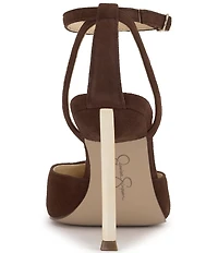 Jessica Simpson Kalynia Suede Ankle Strap Pumps