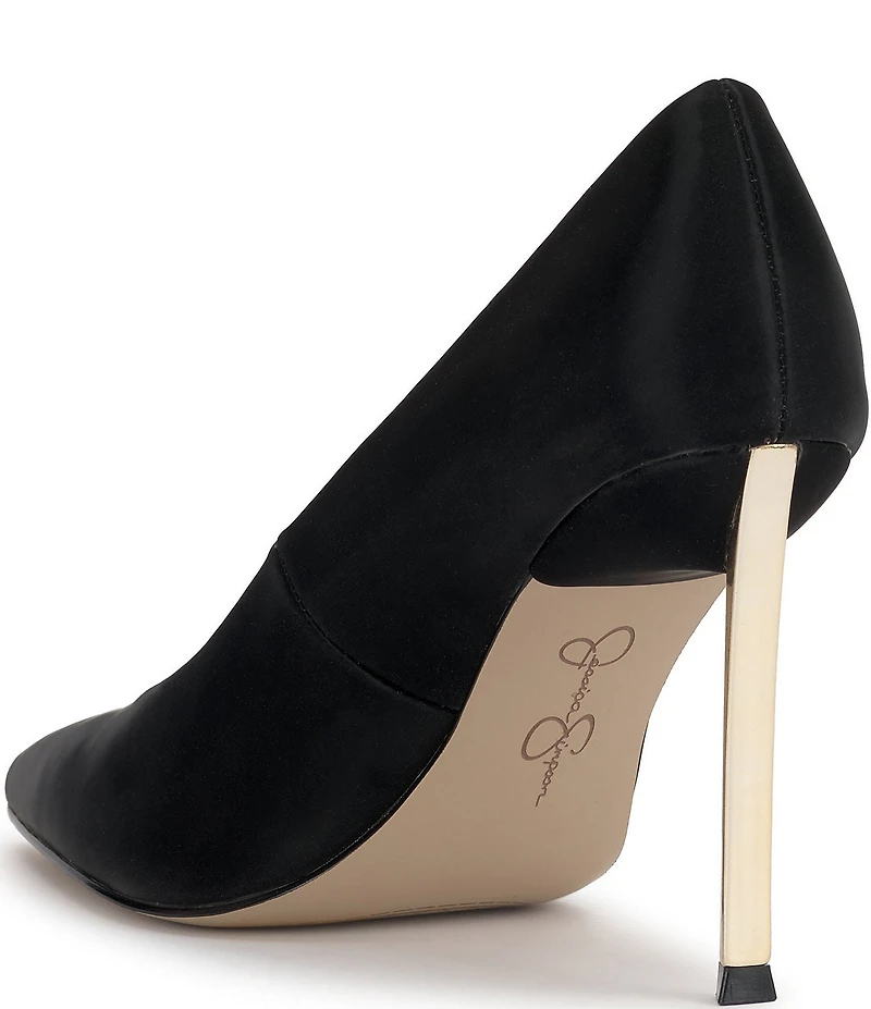 Jessica Simpson Kheloe Sateen Pointed Toe Pumps