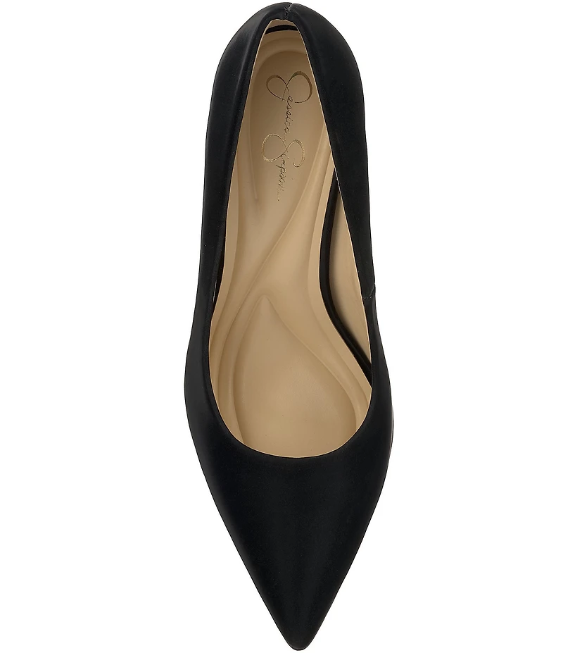 Jessica Simpson Kheloe Sateen Pointed Toe Pumps