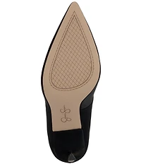 Jessica Simpson Kheloe Sateen Pointed Toe Pumps