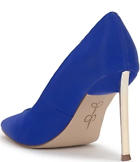 Jessica Simpson Kheloe Sateen Pointed Toe Pumps
