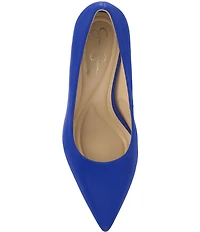 Jessica Simpson Kheloe Sateen Pointed Toe Pumps