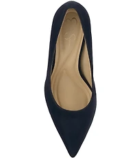Jessica Simpson Kheloe Sateen Pointed Toe Pumps