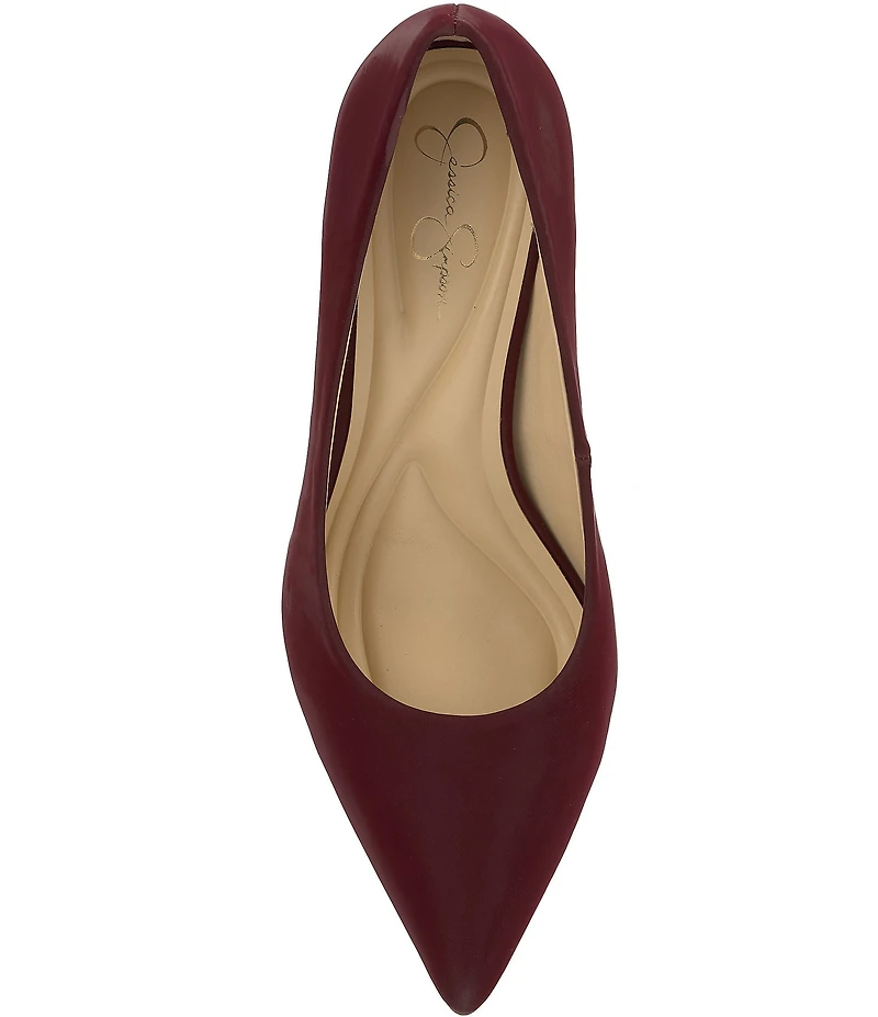 Jessica Simpson Kheloe Sateen Pointed Toe Pumps