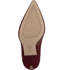 Jessica Simpson Kheloe Sateen Pointed Toe Pumps