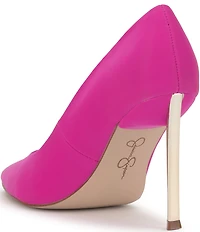 Jessica Simpson Kheloe Sateen Pointed Toe Pumps