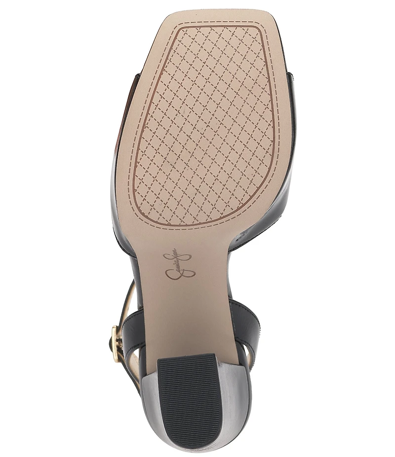 Jessica Simpson Lirio Patent Platform Sandals