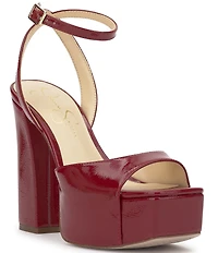 Jessica Simpson Lirio Patent Platform Sandals