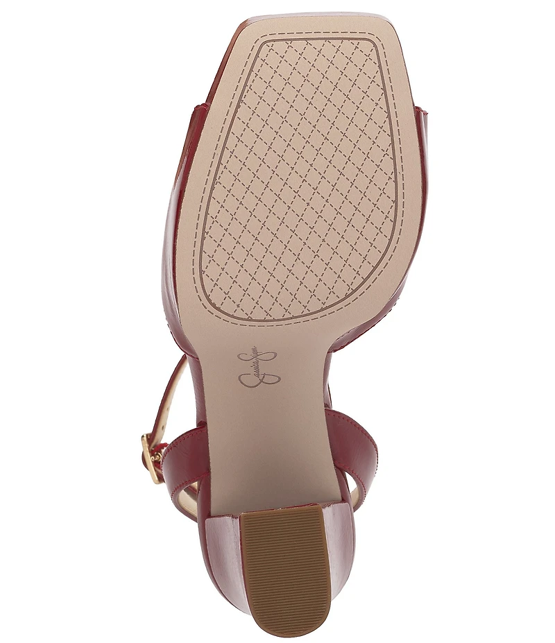 Jessica Simpson Lirio Patent Platform Sandals