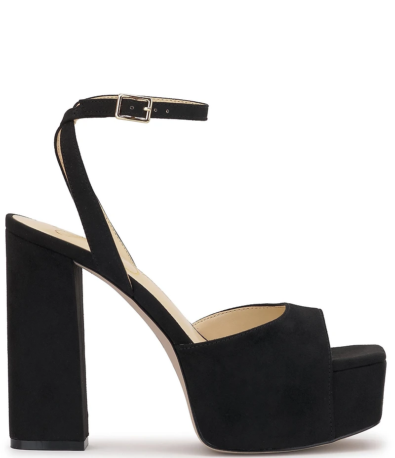 Jessica Simpson Lirio Suede Platform Sandals