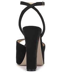 Jessica Simpson Lirio Suede Platform Sandals