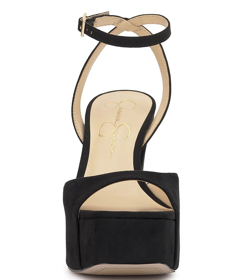 Jessica Simpson Lirio Suede Platform Sandals