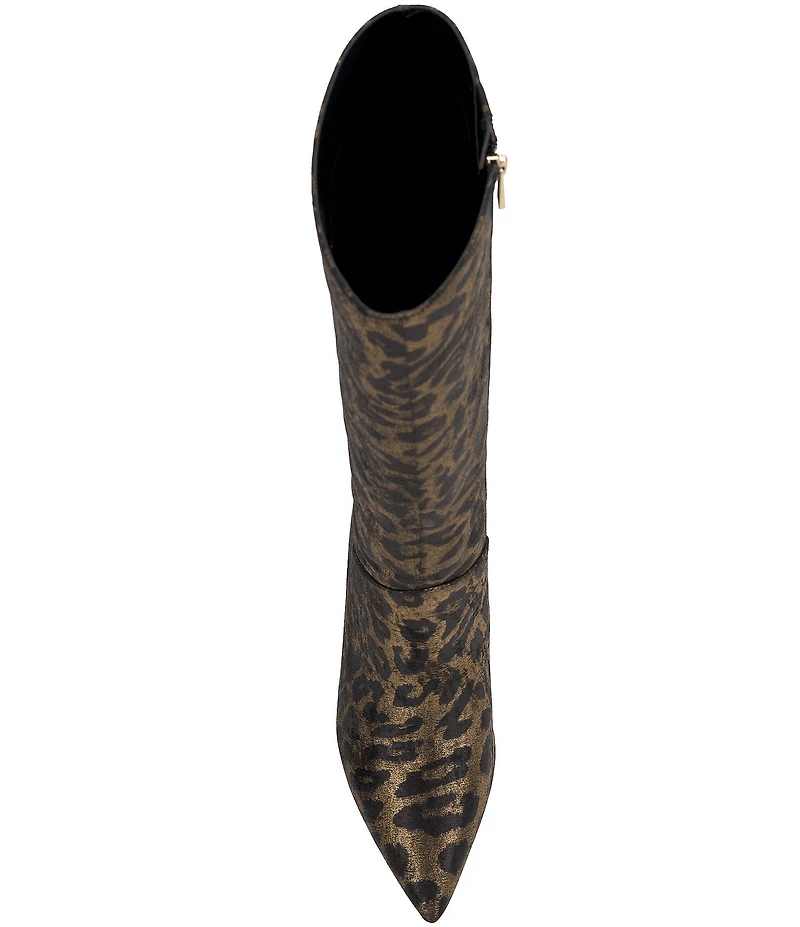 Jessica Simpson Lovienn Leopard Print Knee High Boots