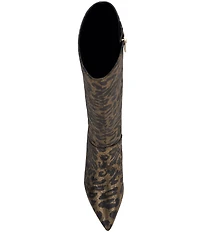 Jessica Simpson Lovienn Leopard Print Knee High Boots